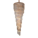 Lustre Contemporâneo Cascata de Cristais