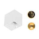 Arandela Cubo LED Branco Quente