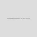 Pendente Minimalista de Alto Padrão