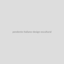 Pendente Italiano Design Escultural