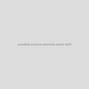 Arandela Externa Alumínio Preto IP65