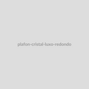 Plafon Cristal Luxo Redondo