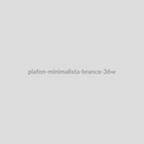 Plafon Minimalista Branco 36W