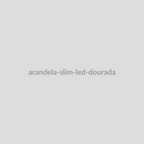 Arandela Slim LED Dourada