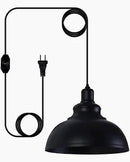 Pendente Industrial Preto com Cabo Ajustável